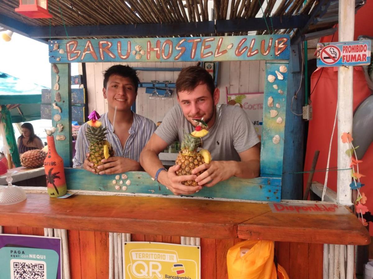 A Orilla Del Mar En Baru Hostel Cartagena Ngoại thất bức ảnh