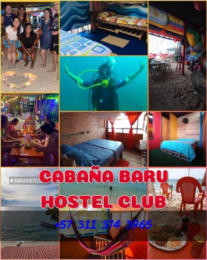 A Orilla Del Mar En Baru Hostel Cartagena Ngoại thất bức ảnh